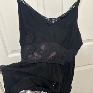 Torrid Size 2 Flowy Spaghetti Strap Top Smocked Back Size XL